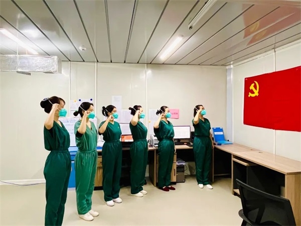 抗疫進(jìn)行時(shí) | 通用醫(yī)療所屬單位“黨建+”抗疫，保安全促生產(chǎn)(圖3)